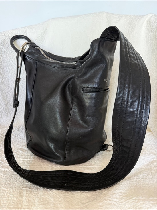 rag & bone Handbags - rag & bone Black Cross Body Bucket Bag